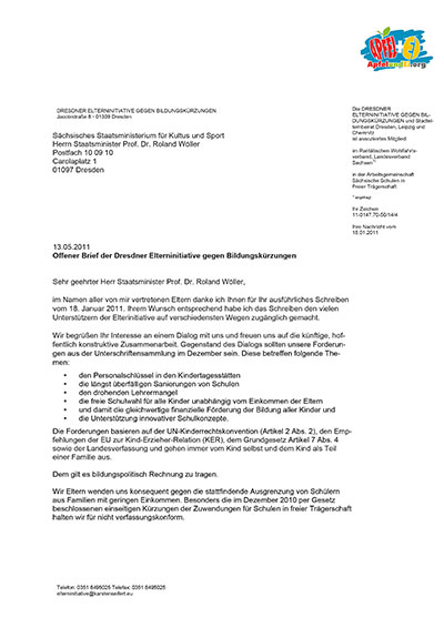 Offener Brief An Staatsminister Wöller